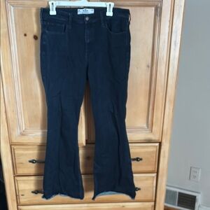 Dark Wash Hollister Flared Jeans